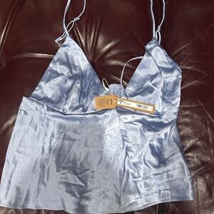 SKIMS Silk Cami Glacier